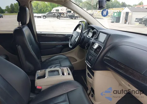 2012 Chrysler Town & Country Touring из США, поврежденный, VIN 2C4RC1BG7CR308792